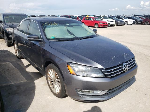 1VWCS7A30FC025915 - 2015 VOLKSWAGEN PASSAT SEL GRAY photo 1