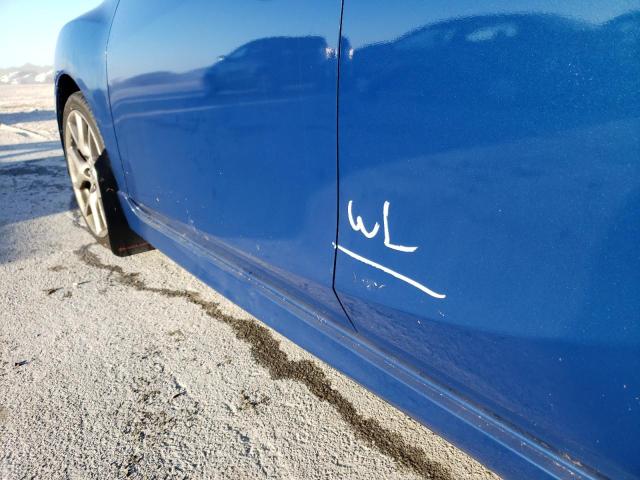 JM1BL1L34C1651058 - 2012 MAZDA SPEED 3 BLUE photo 9