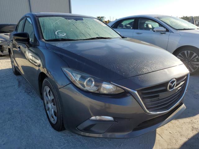 JM1BM1T76F1235260 - 2015 MAZDA 3 SV GRAY photo 1