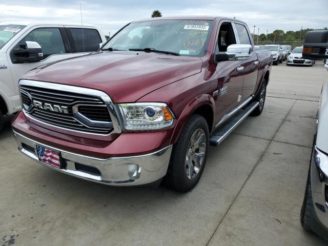 1C6RR7PT4HS702464 - 2017 RAM 1500 LONGH BURGUNDY photo 2