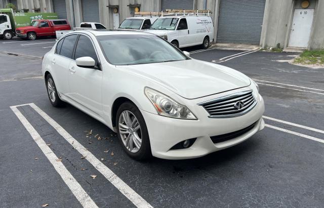 JN1DV6AP1BM600994 - 2011 INFINITI G25 BASE WHITE photo 1