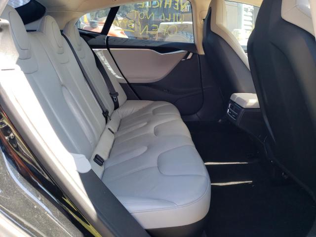 5YJSA1H17EFP30604 - 2014 TESLA MODEL S შავი ფოტო 6