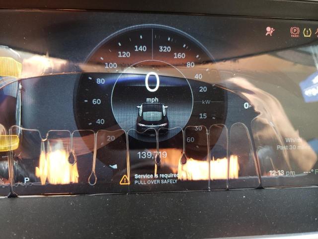 5YJSA1H17EFP30604 - 2014 TESLA MODEL S შავი ფოტო 8