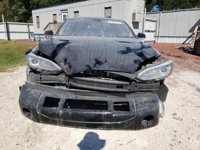 5YJSA1H17EFP30604 - 2014 TESLA MODEL S შავი ფოტო 9