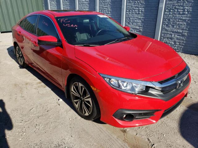 2HGFC1F73HH640630 - 2017 HONDA CIVIC EXL Qırmızı foto 1