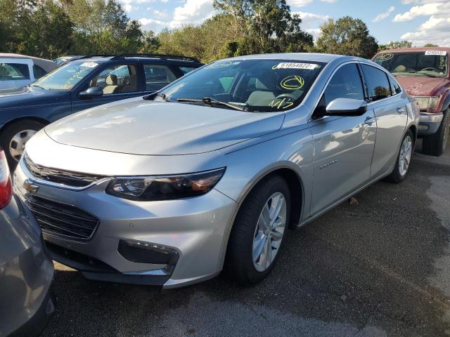1G1ZF5SU9JF203723 - 2018 CHEVROLET MALIBU HYB SILVER photo 2