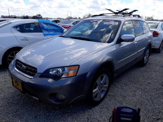 4S4BP85C054367028 - 2005 SUBARU LEGACY OUT SILVER photo 2