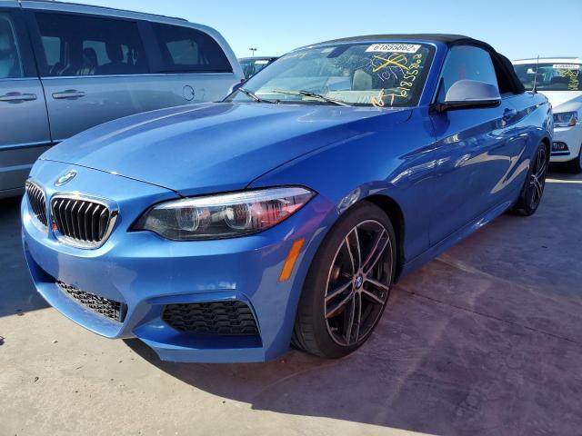 WBA2N1C51JVC27824 - 2018 BMW M240I BLUE photo 2