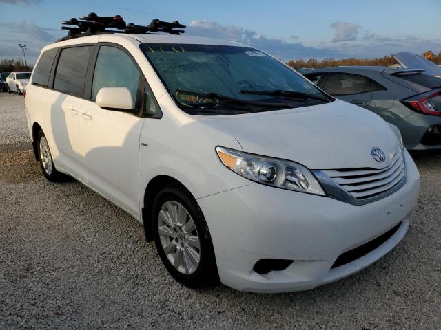 5TDJK3DCXGS133716 - 2016 TOYOTA SIENNA LE WHITE photo 1