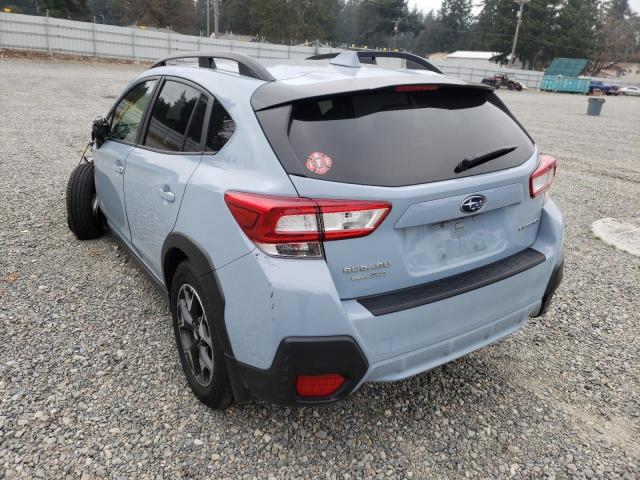 JF2GTAEC4KH268148 - 2019 SUBARU CROSSTREK BLUE photo 3