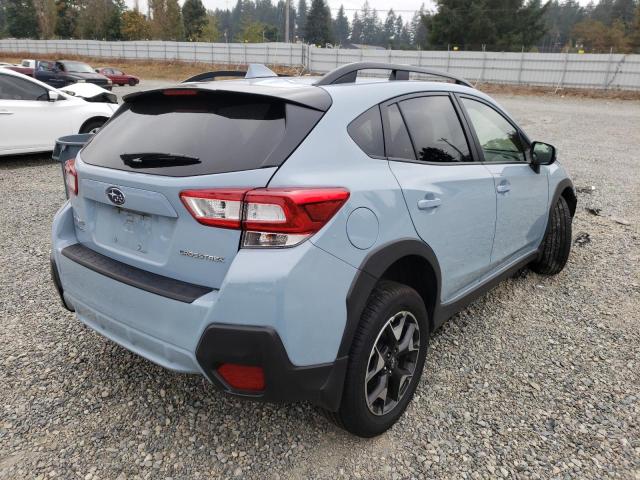 JF2GTAEC4KH268148 - 2019 SUBARU CROSSTREK BLUE photo 4