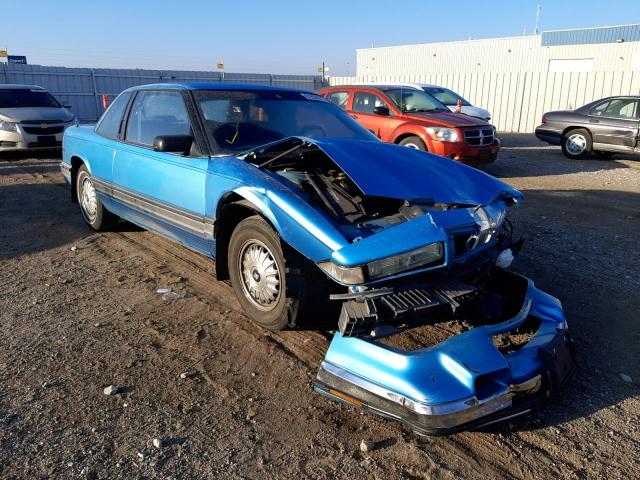 2G4WD14L4N1487560 - 1992 BUICK REGAL LIMI BLUE photo 1