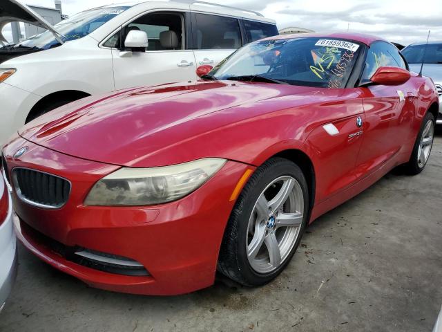 WBALM5C50AE377130 - 2010 BMW Z4 SDRIVE3 Бордовий фото 2