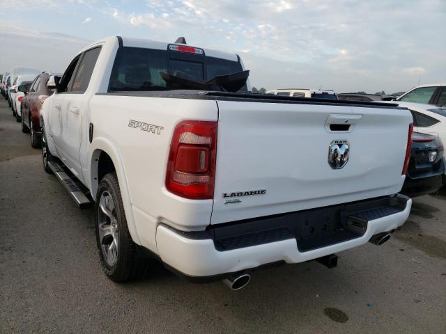 1C6RREJT7MN801043 - 2021 RAM 1500 LARAM WHITE photo 3