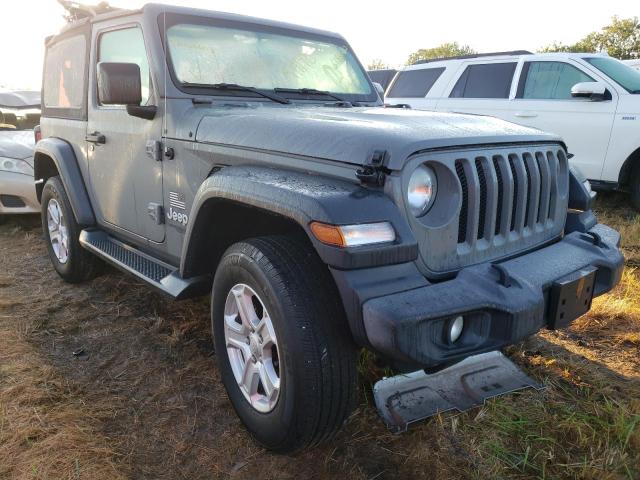 1C4GJXAG4LW263819 - 2020 JEEP WRANGLER S GRAY photo 1