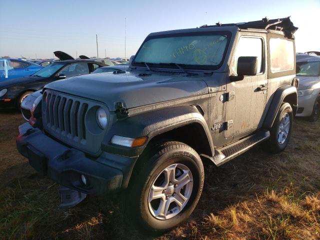1C4GJXAG4LW263819 - 2020 JEEP WRANGLER S GRAY photo 2