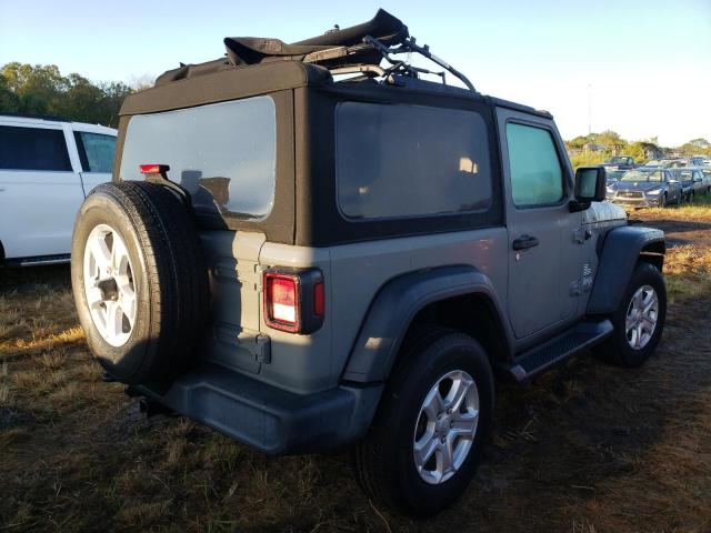 1C4GJXAG4LW263819 - 2020 JEEP WRANGLER S GRAY photo 4