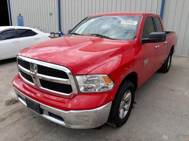 1C6RR7GP8DS651323 - 2013 DODGE 1500 SLT RED photo 2