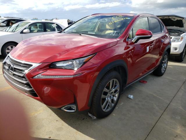 JTJYARBZ6G2029028 - 2016 LEXUS NX 200T BA RED photo 2