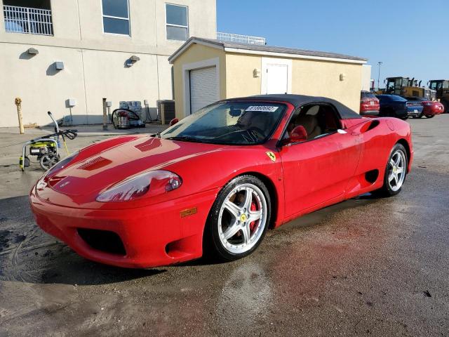 ZFFYT53A650140042 - 2005 FERRARI 360 SPIDER RED photo 2