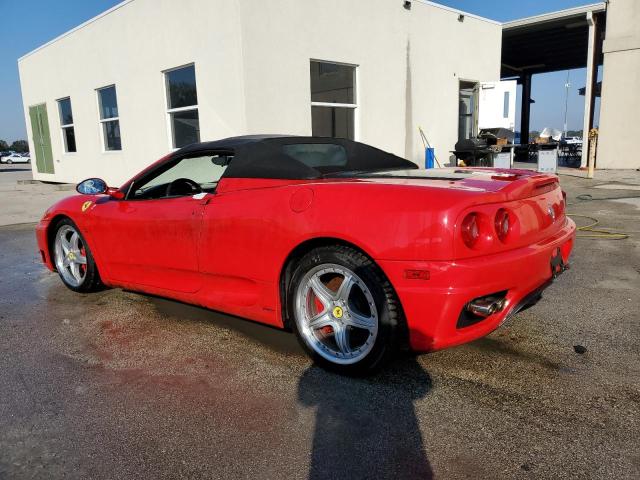 ZFFYT53A650140042 - 2005 FERRARI 360 SPIDER RED photo 3