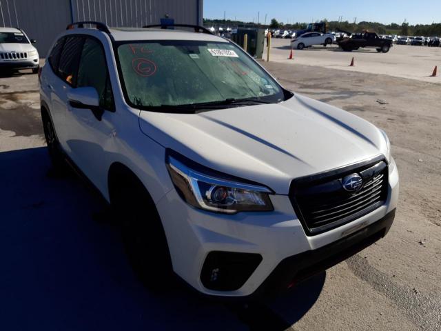 JF2SKAPC5KH564970 - 2019 SUBARU FORESTER S WHITE photo 1