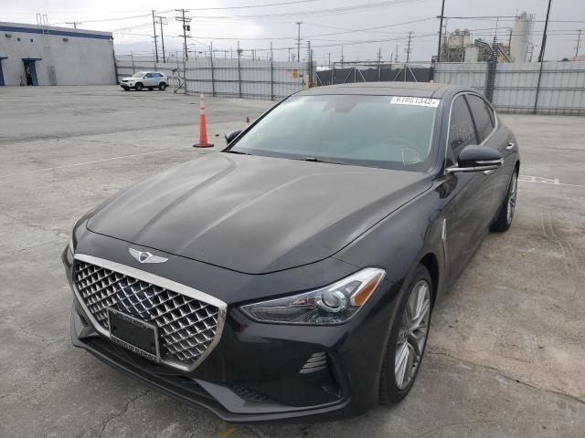 KMTG34LA5LU049808 - 2020 GENESIS G70 ELITE BLACK photo 2