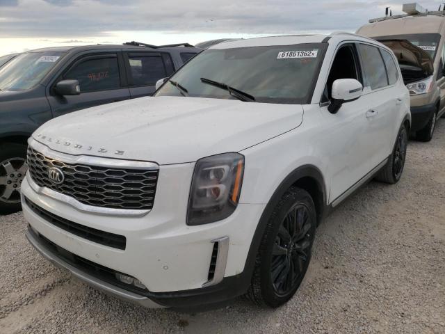 5XYP54HC2LG041430 - 2020 KIA TELLURIDE WHITE photo 2