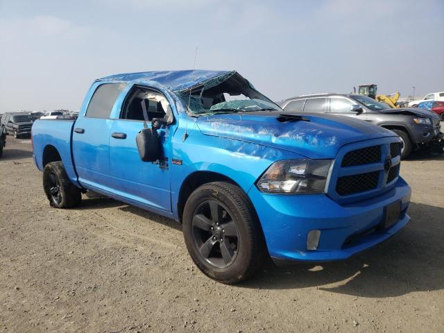 1C6RR6KT7KS637893 - 2019 RAM 1500 CLASS BLUE photo 1