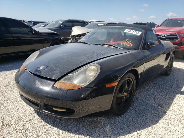 WP0CB29821U661728 - 2001 PORSCHE BOXSTER S BLACK photo 2