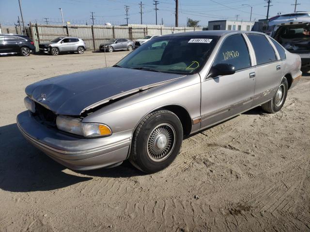1G1BL52W5TR134560 - 1996 CHEVROLET CAPRICE CL 灰色 照片 2