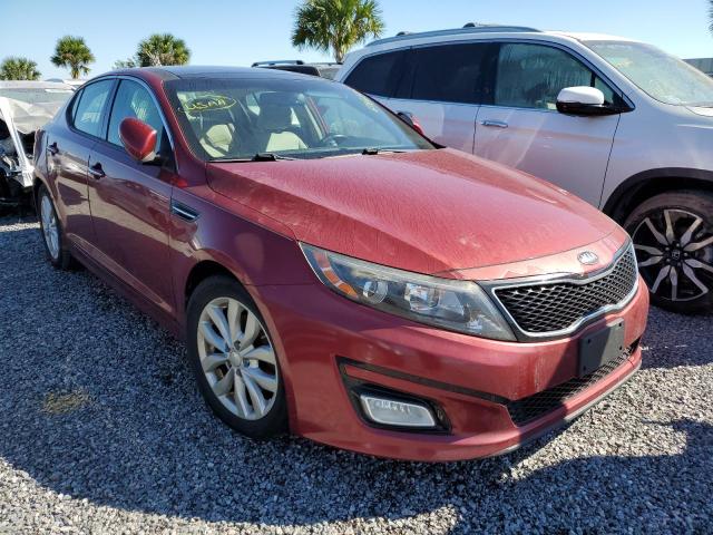 5XXGN4A79EG313251 - 2014 KIA OPTIMA EX BURGUNDY photo 1