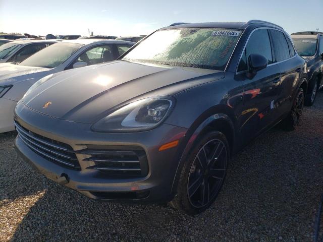 WP1AB2AY7KDA63914 - 2019 PORSCHE CAYENNE S GRAY photo 2