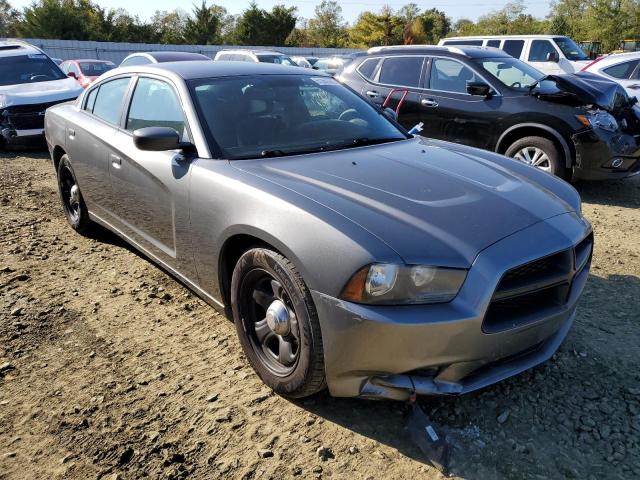 2C3CDXAT9CH201001 - 2012 DODGE CHARGER PO GRAY photo 1