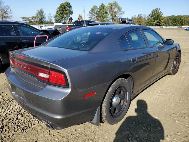 2C3CDXAT9CH201001 - 2012 DODGE CHARGER PO GRAY photo 4