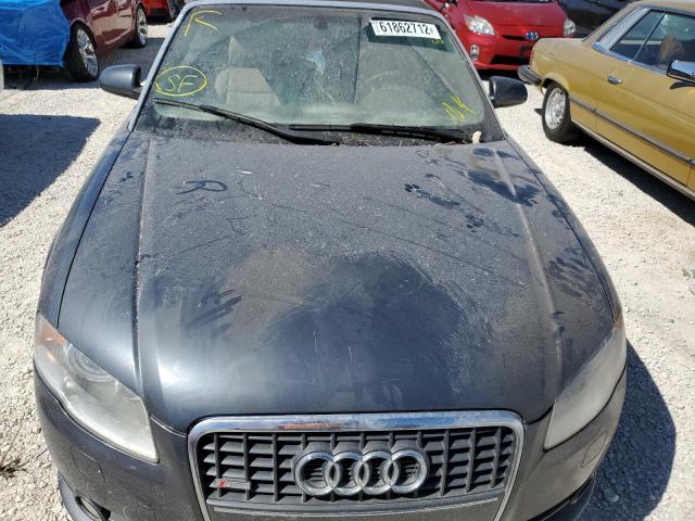 WAUAF48HX9K008612 - 2009 AUDI A4 2.0T CA GRAY photo 7