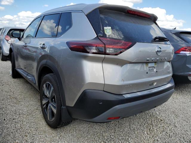 JN8AT3CAXMW020779 - 2021 NISSAN ROGUE SL SILVER photo 3