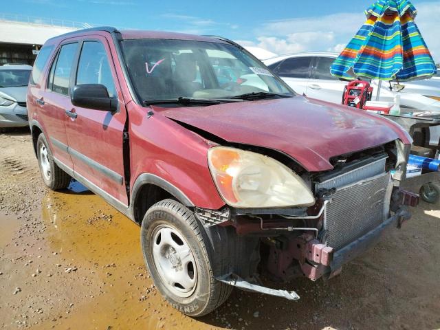 SHSRD68423U106339 - 2003 HONDA CR-V LX MAROON photo 1