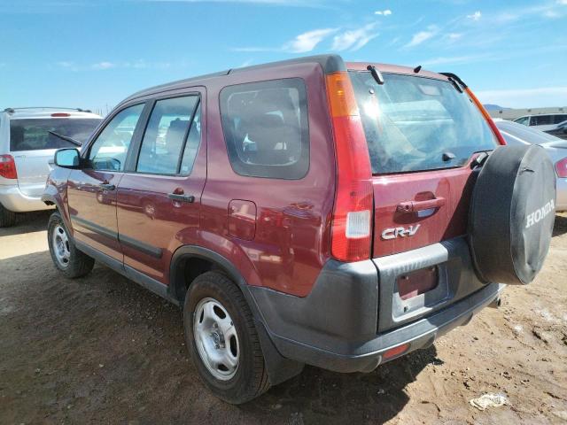 SHSRD68423U106339 - 2003 HONDA CR-V LX MAROON photo 3