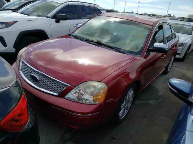 1FAFP25107G113019 - 2007 FORD FIVE HUNDR BURGUNDY photo 2