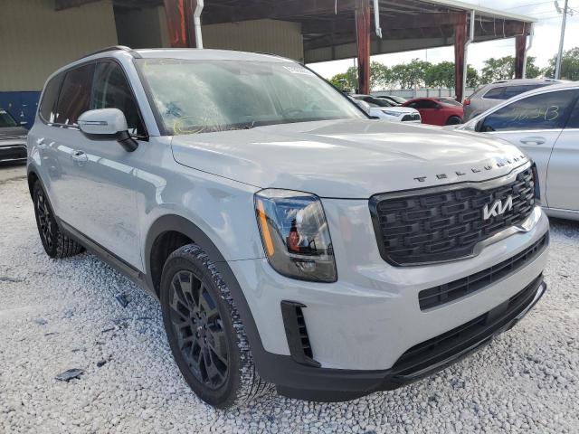 5XYP3DHCXNG274013 - 2022 KIA TELLURIDE GRAY photo 1