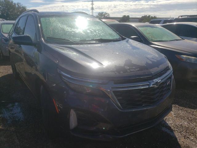 2GNAXMEV6N6104929 - 2022 CHEVROLET EQUINOX RS GRAY photo 1