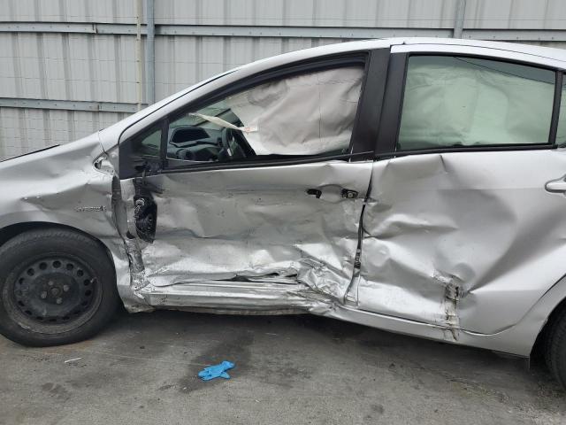 JTDKDTB38E1068568 - 2014 TOYOTA PRIUS C SILVER photo 9