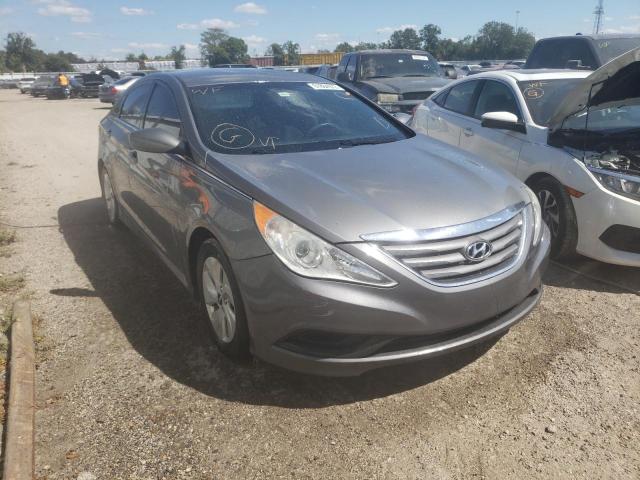 5NPEB4AC9EH813993 - 2014 HYUNDAI SONATA GLS GRAY photo 1