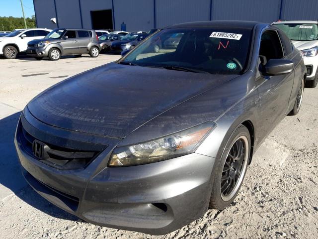 1HGCS1A35BA013685 - 2011 HONDA ACCORD LX- GRAY photo 2