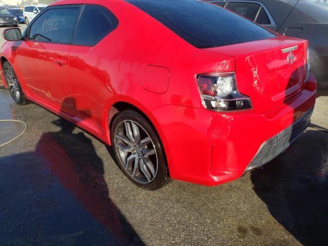 JTKJF5C71FJ009794 - 2015 TOYOTA SCION TC წითელი ფოტო 3