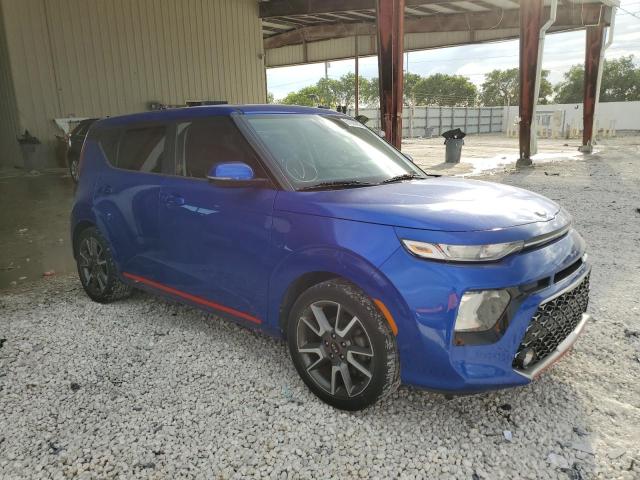 KNDJ63AU9L7002394 - 2020 KIA SOUL GT LI BLUE photo 1