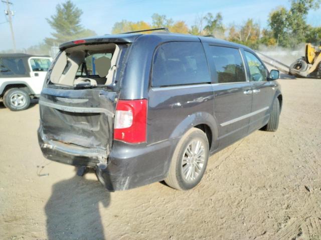 2C4RC1CG6ER329604 - 2014 CHRYSLER TOWN & COU BLACK photo 4