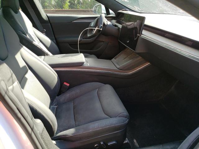 5YJSA1E52NF477392 - 2022 TESLA MODEL S Blanco foto 5