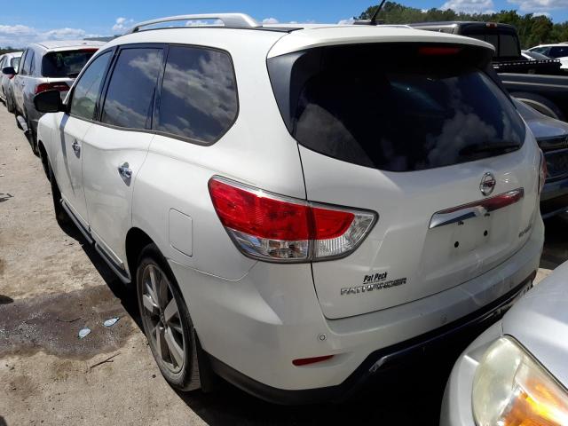 5N1AR2MN1DC645607 - 2013 NISSAN PATHFINDER WHITE photo 3